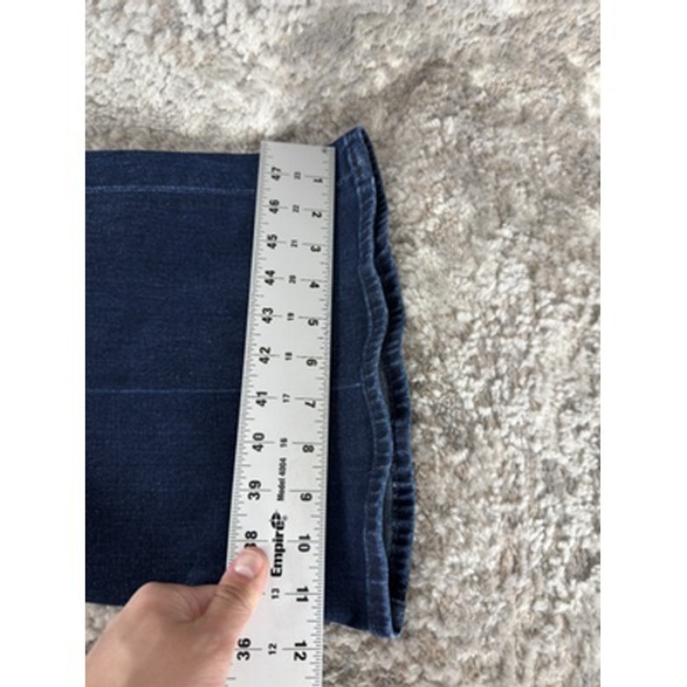Mother Flare Jeans Womens 29 Blue Dark Wash Mid Rise Stretch Denim - Picture 7 of 12